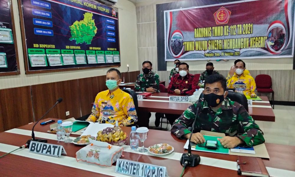 Jelang TMMD 2021, Aster Kasad Pimpin Rakornis