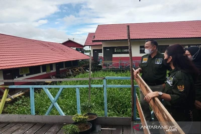 Dinas PUPR Palangka Raya Selidiki Sebab Ambruknya Beberapa Bangunan di SDN 14 Palangka