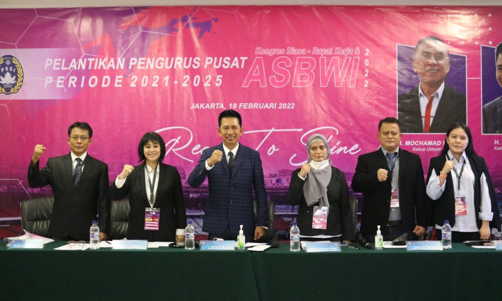 Gelar Kongres, ASBWI Fokus pada 3 Prioritas