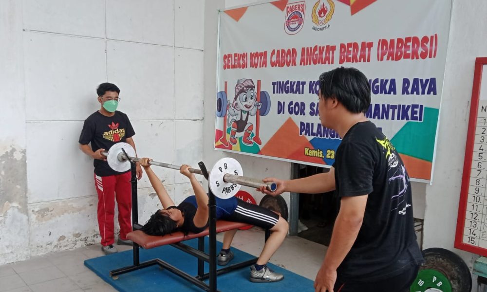 Cabor Angkat Berat Seleksi Atlet Porprov