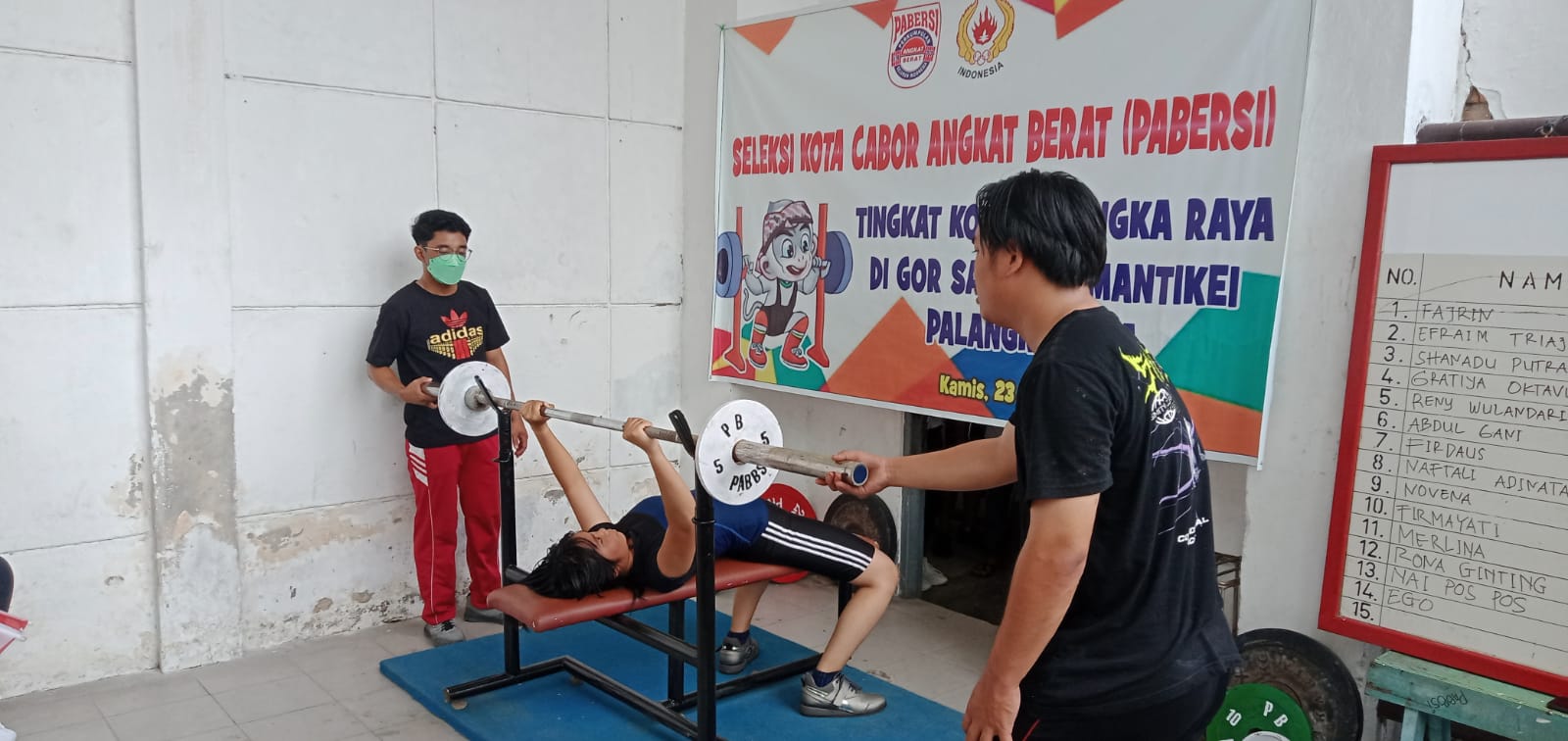Cabor Angkat Berat Seleksi Atlet Porprov