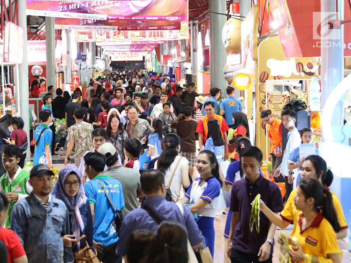 Jakarta Fair 39 Hari, Transaksi Rp 7,3 Triliun dari 6,9 Pengunjung