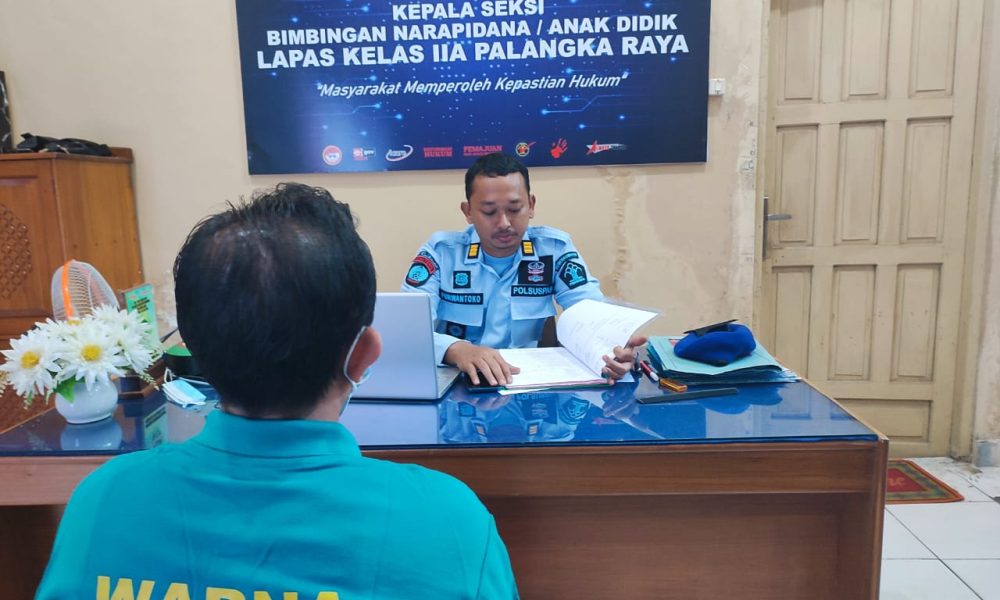 126 Narapidana Lapas Palangka Raya Diusulkan Terima Remisi Natal 2022