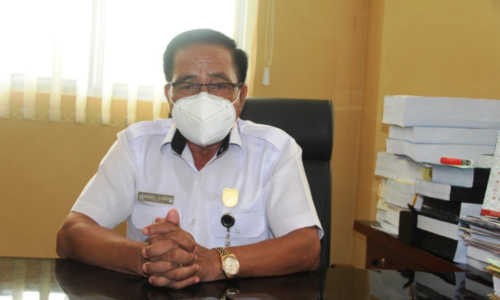 Ketua DPRD Kabupaten Gunung Mas Akerman Sahidar. (Foto:OKT)