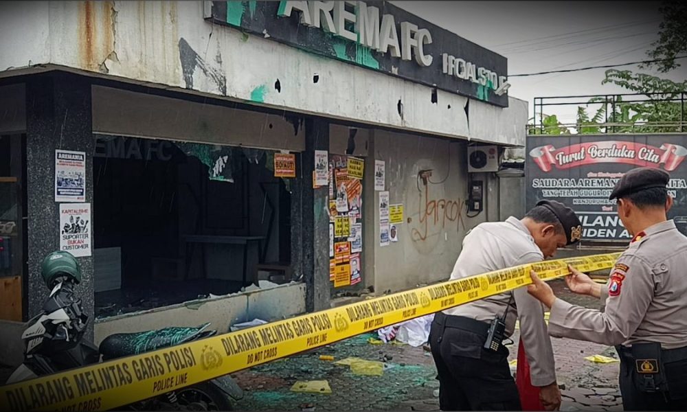 Rusak Kantor Arema 107 Orang Ditangkap, Manajemen: Mari Dialog