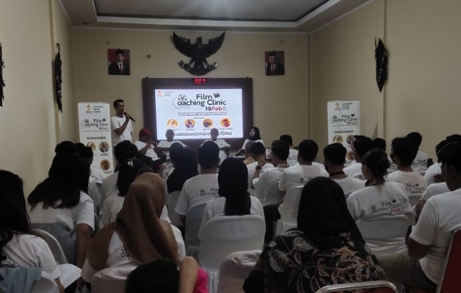Jari Raya Kalteng Latih Pembuatan Film Bagi Pemuda Palangka Raya