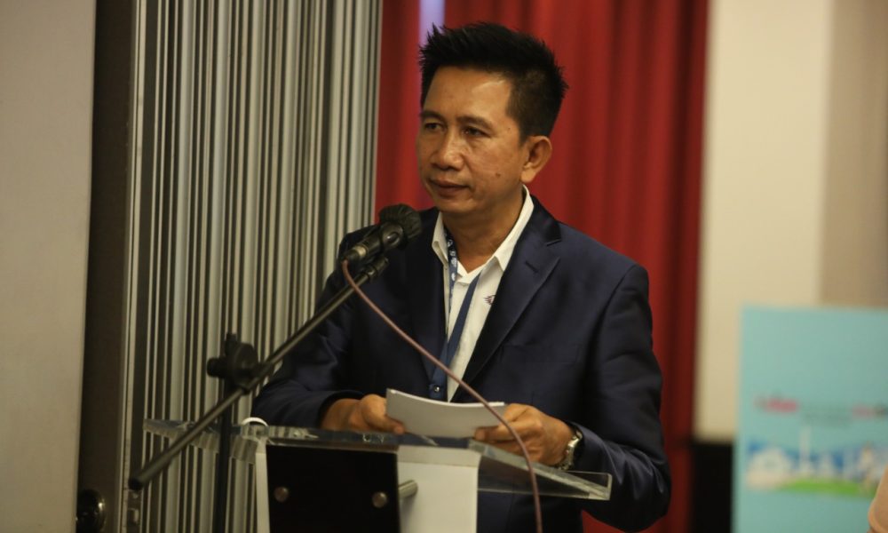 Ketua Umum Asosiasi Sepak Bola Wanita Indonesia (ASBWI), H. NADALSYAH.
