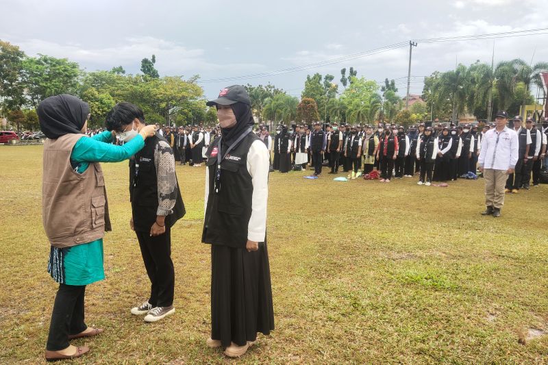 KPU Palangka Raya Sebar 794 Petugas Pantarlih Pemilu 2024
