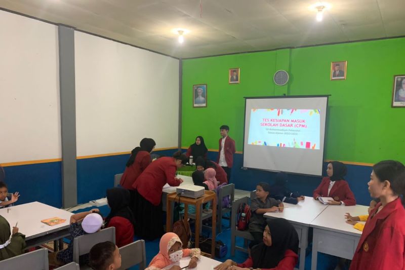Mahasiswa BK-PGSD UMPR Jadi Relawan Tes PPDB di Sekolah Muhammadiyah