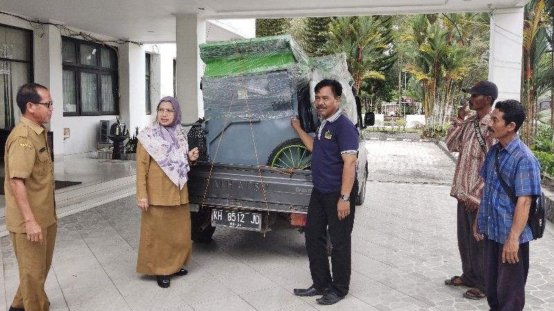 Kalteng Optimalkan Pertanian Dengan Memberikan Berbagai Sarpras