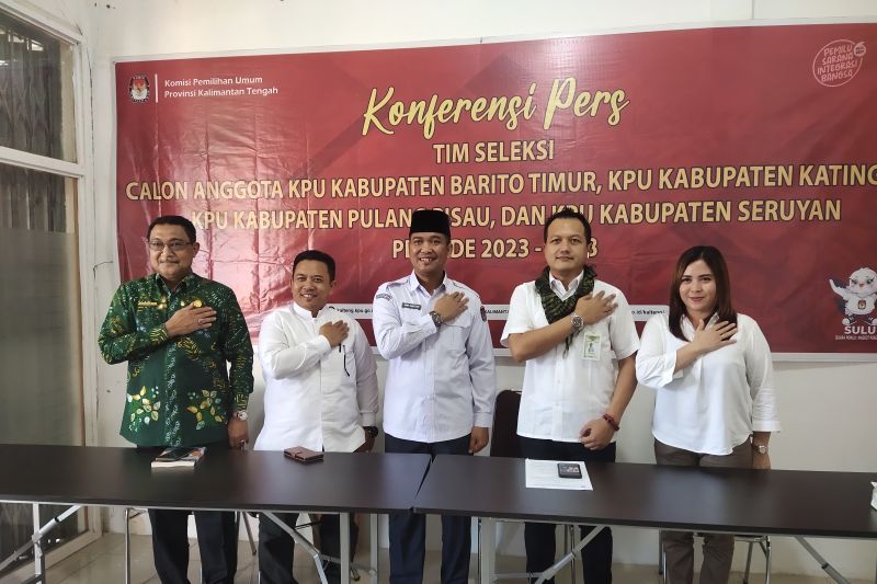 Timsel KPU Kalteng Umumkan Pendaftaran Calon Komisioner Kabupaten