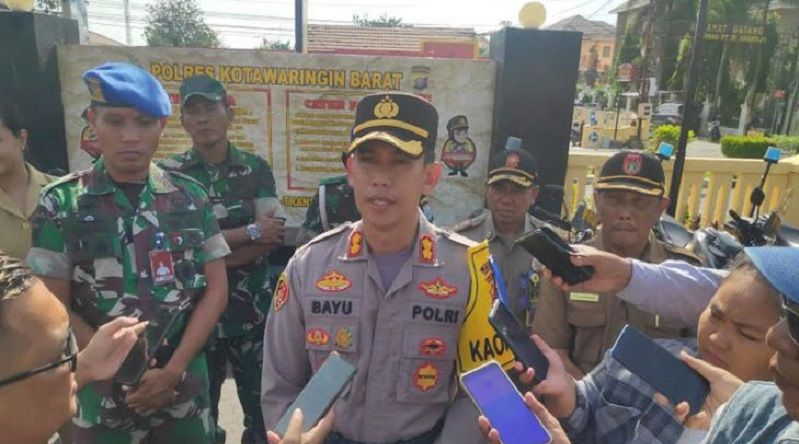 Polres Kobar Tingkatkan Pengamanan Kawasan Pelabuhan pada Arus Balik