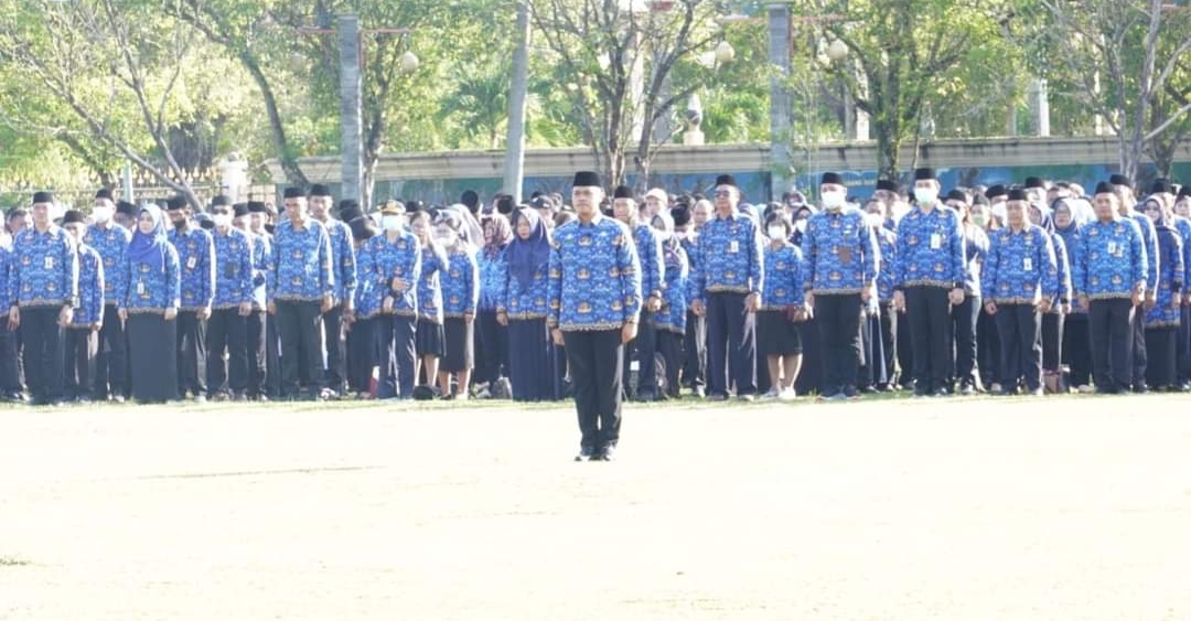 ribuan ANS dan Pegawai Pemerintah Non Pegawai Negeri (PPNPN) Pemprov Kalteng.