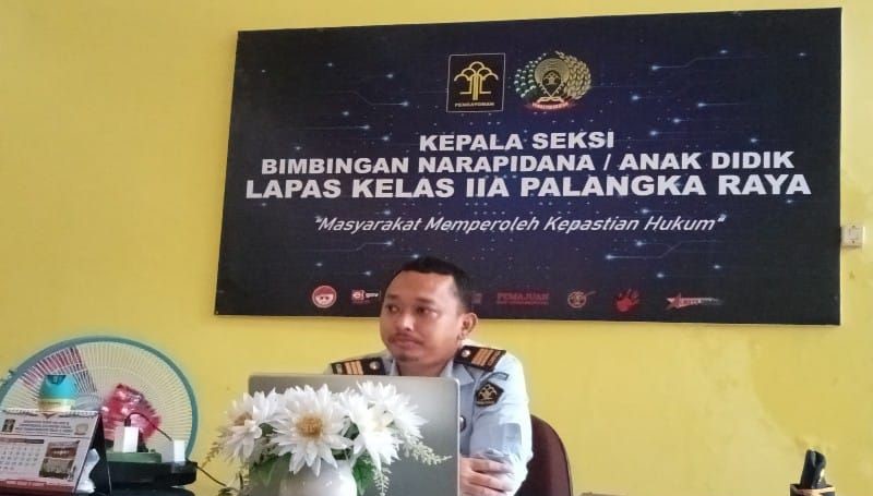 412 Warga Binaan Lapas Palangka Raya Diusulkan Dapat Remisi Lebaran