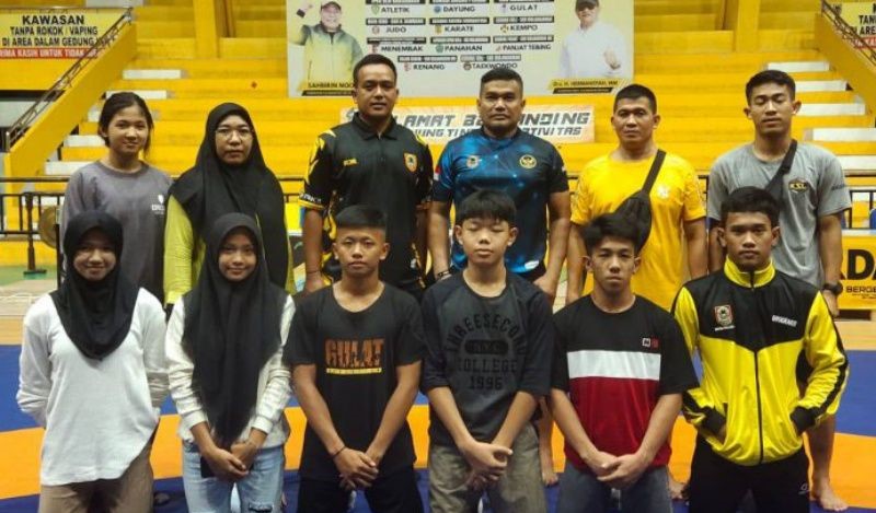 Tujuh Atlet Gulat Junior Kalsel Ikut Kejurnas