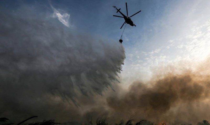 BPBD Kalsel Tunggu 10 Helikopter dari BNPB Atasi Karhutla