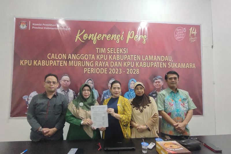 Timsel Tetapkan 30 Nama Calon Anggota Tiga Kabupaten di Kalteng