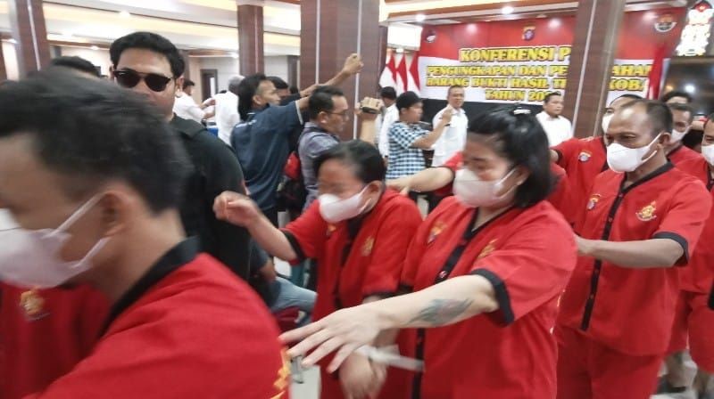 Polda Kalteng Sita 14 Kilogram Sabu