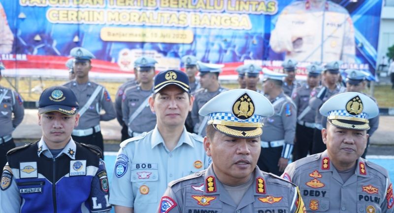 Polda Kalsel Utamakan Tilang Elektronik Selama Patuh Intan 2023