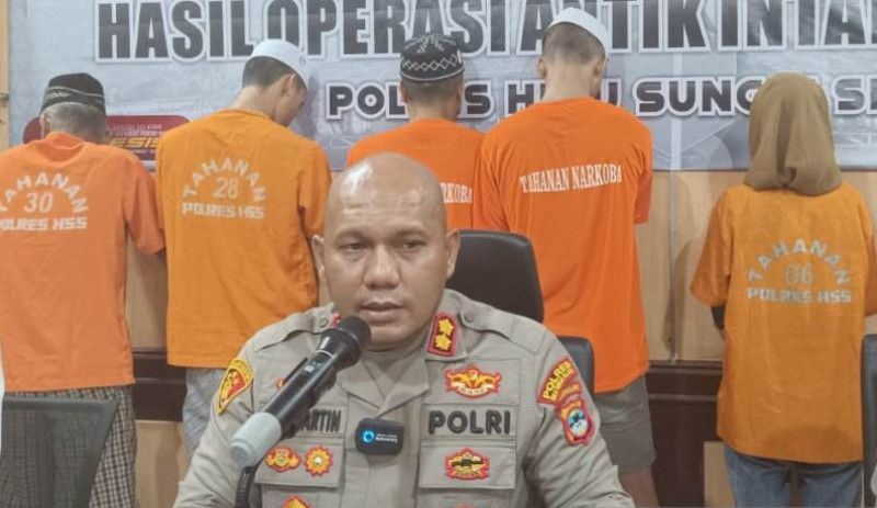 Polres HSS Pecat Polisi Jual Senjata Api Dan Kendaraan Dinas Polri