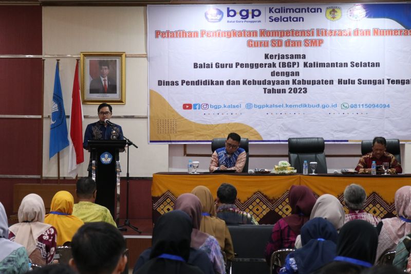 Pemkab Hulu Sungai Tengah Gelar Pelatihan Kompetensi Guru SD dan SMP