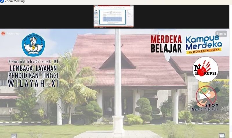 LLDIKTI Tingkatkan Kualitas Pelaporan Kerja Sama PTS di Kalimantan