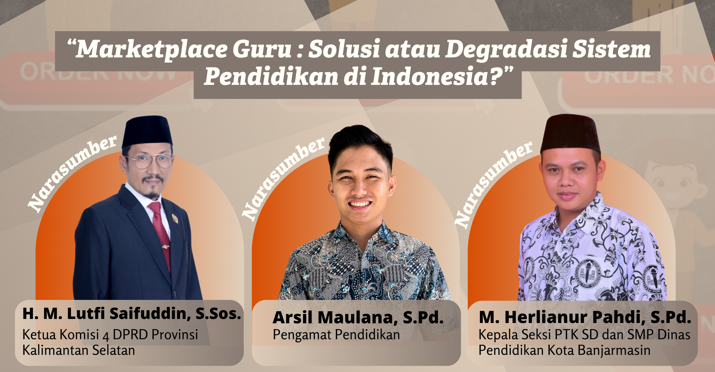 HIMA-AP Gelar Forum Publik Angkat Isu Marketplace Guru