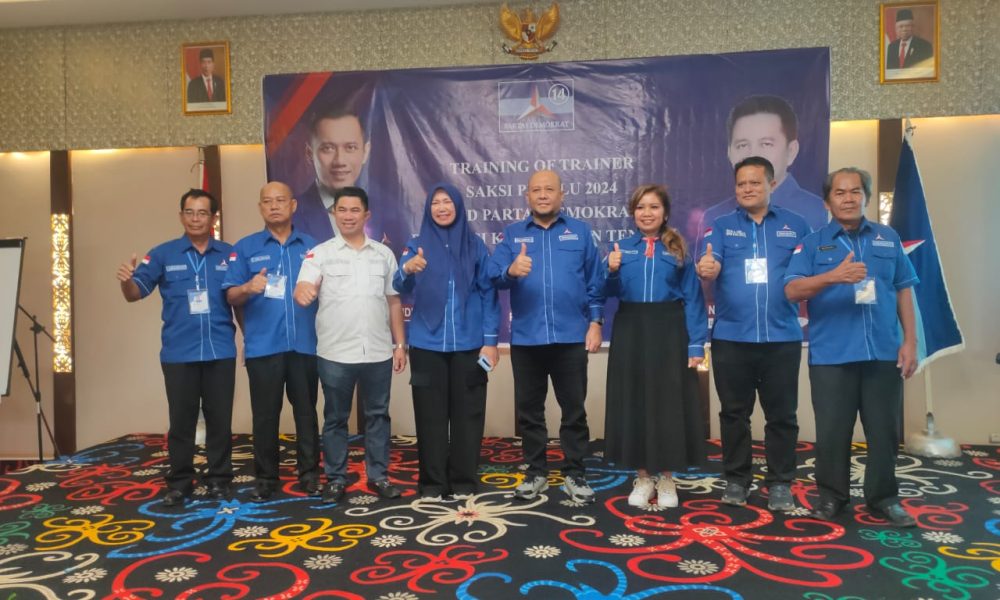 Gelar ToT Saksi Pemilu, Andi Timo  Harap Partai Demokrat di Kalteng “Naik Kelas”