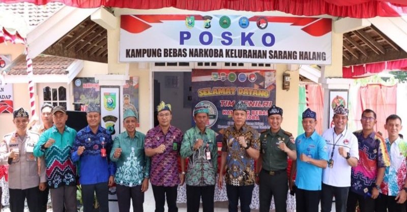 Polda Kalsel Apresiasi Pertumbuhan Kampung Bebas Narkoba di wilayah