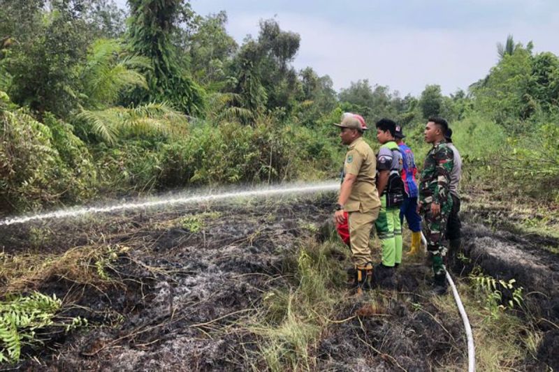 BPBD Kapuas Sebut Lahan Terbakar Mencapai 580,6 Hektare
