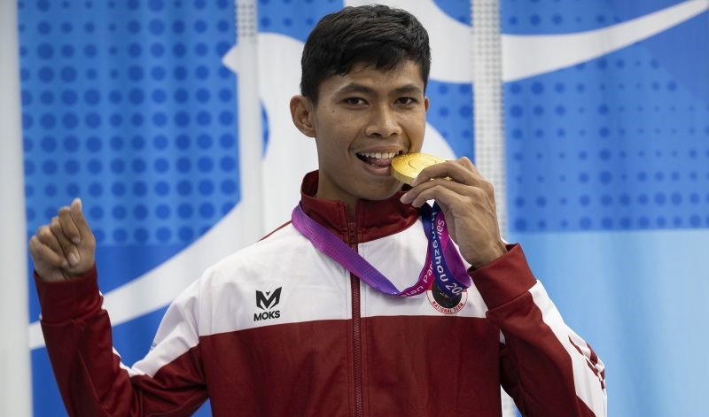 Saptoyogo Kembali Raih Emas Dan Pecahkan Rekor Asian Para Games