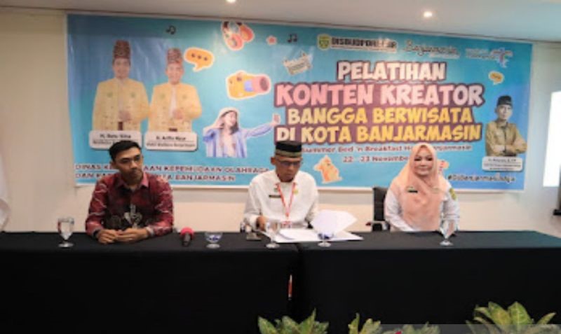 Banjarmasin Gerakkan Konten Kreator Untuk Membantu Promosi Wisata