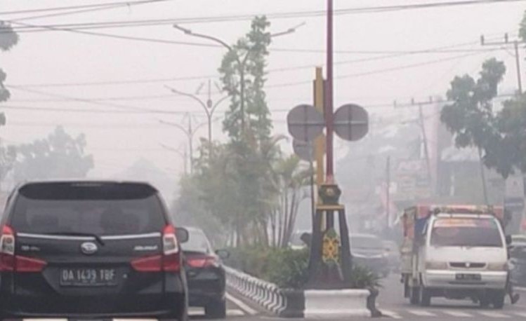 Kabupaten Kapuas Kalteng Kembali Diselimuti Asap