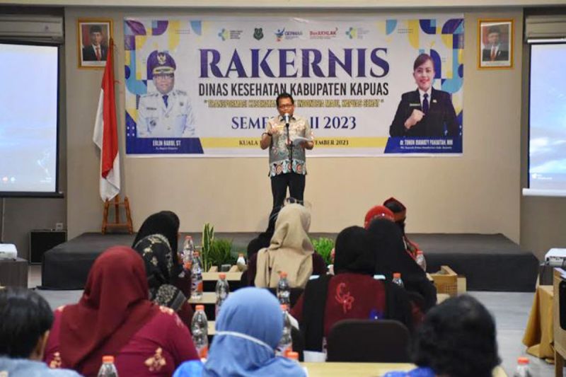 Dinkes Kapuas Diminta Evaluasi Dan Rumuskan Pembangunan Kesehatan