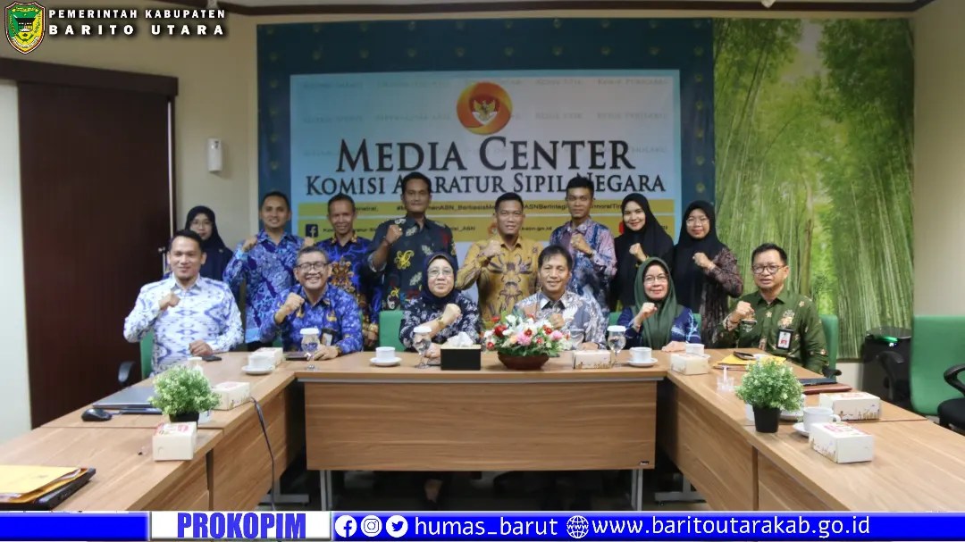 Pemkab Barito Utara Langsungkan Koordinasi Sistem Merit ASN Barut Dengan KASN RI
