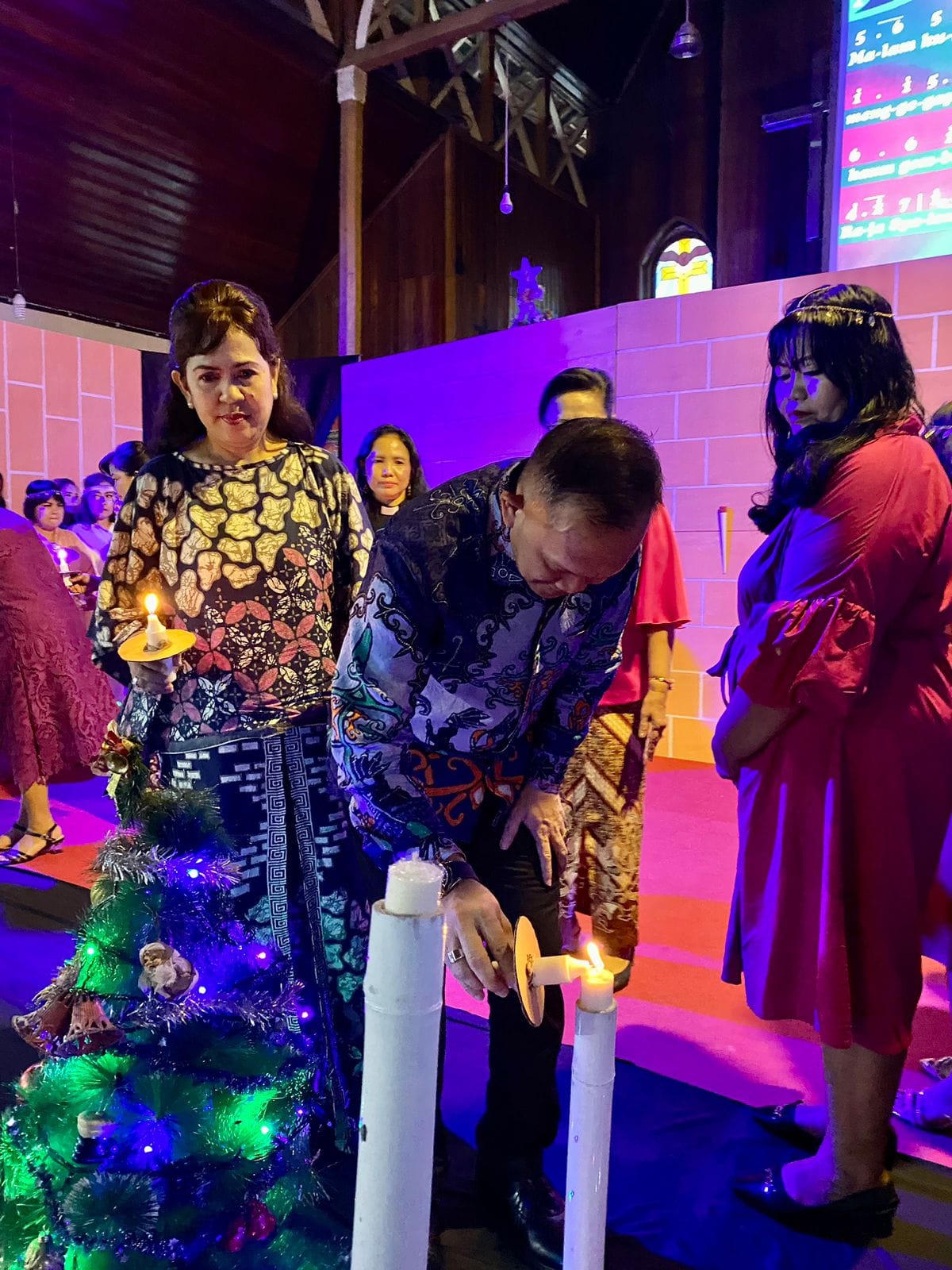 Sekda Hadiri Natal KKPer dan SPPer