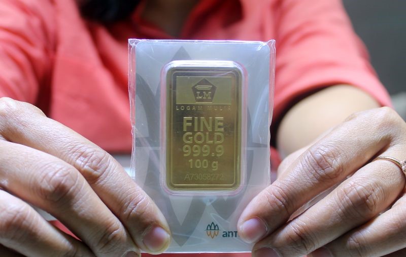 Harga Emas Antam Hari Ini Rp1,132 Juta per gram