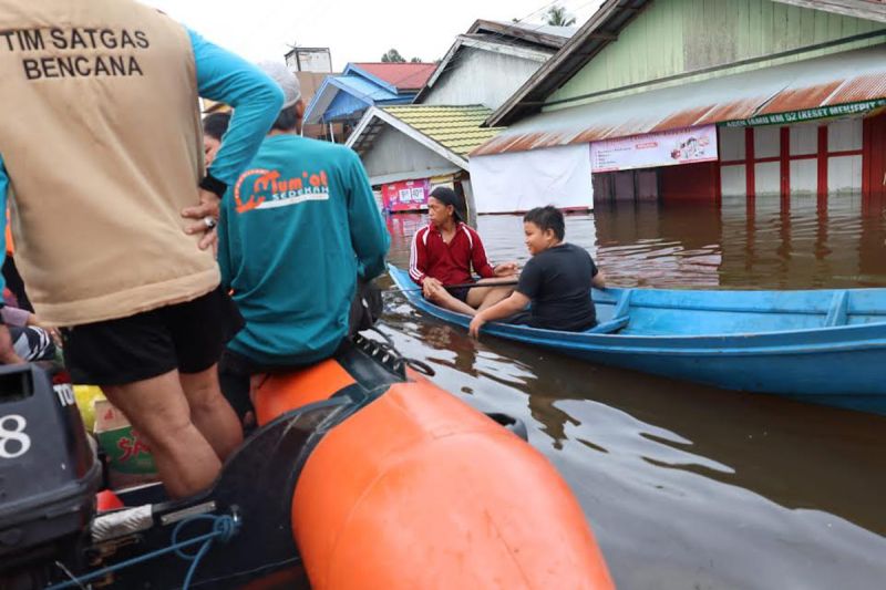Pemkab Barito Utara Tetapkan Status Tanggap Darurat Bencana Banjir