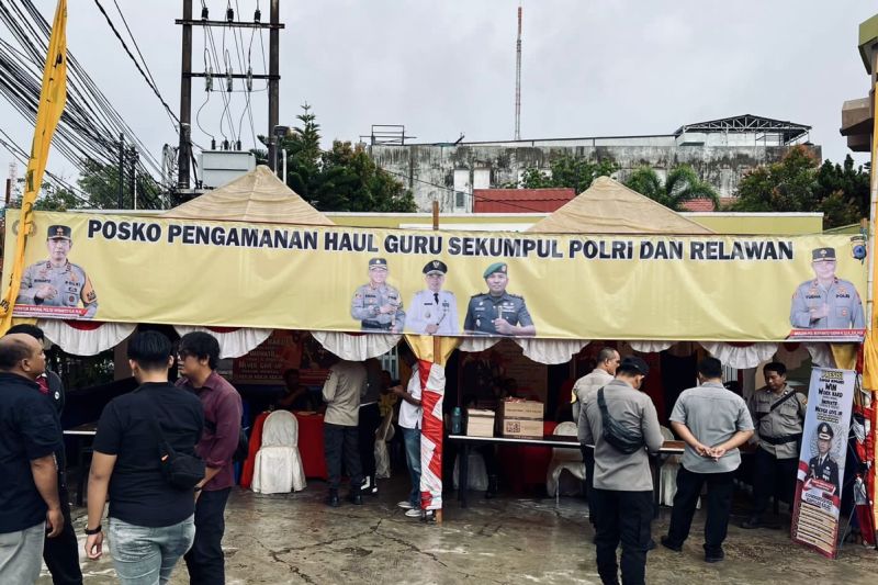 Polresta Banjarmasin Sediakan Rest Area Bagi Jemaah Haul Guru Sekumpul