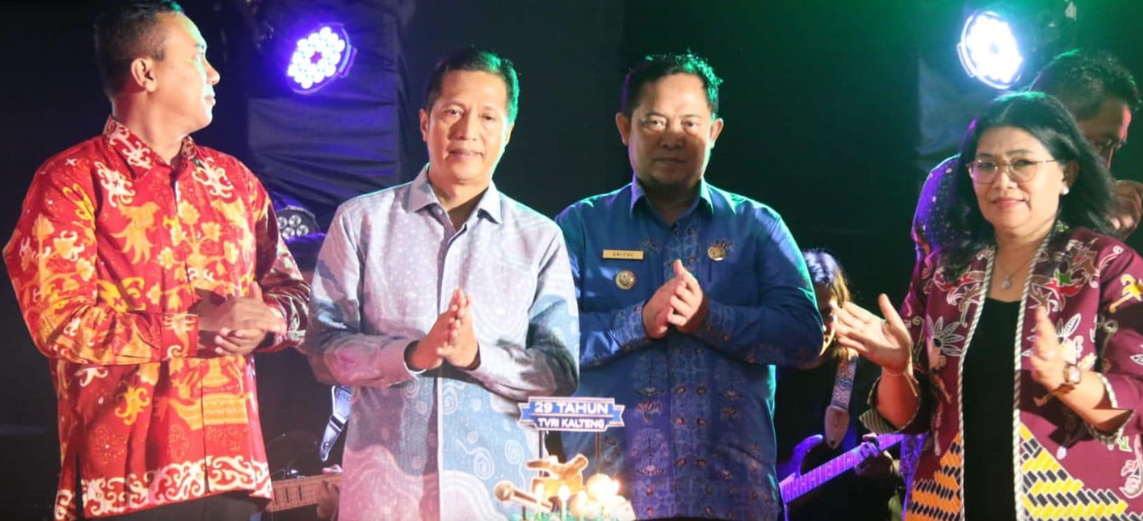 Pj Bupati Barito Utara Hadiri HUT ke 29 TVRI Kalteng
