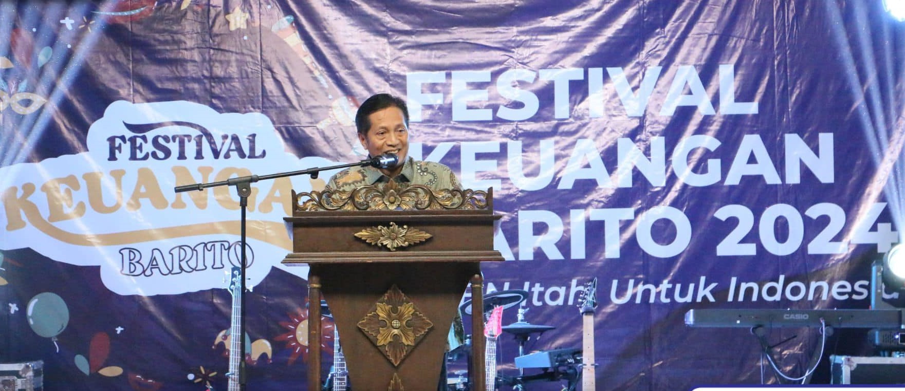 Pj Bupati Muhlis Buka Festival Keuangan Barito tahun 2024