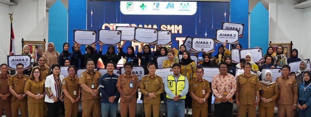 Pj Bupati Barito Utara Hadiri Acara Pama SMM Healthy Award 2024