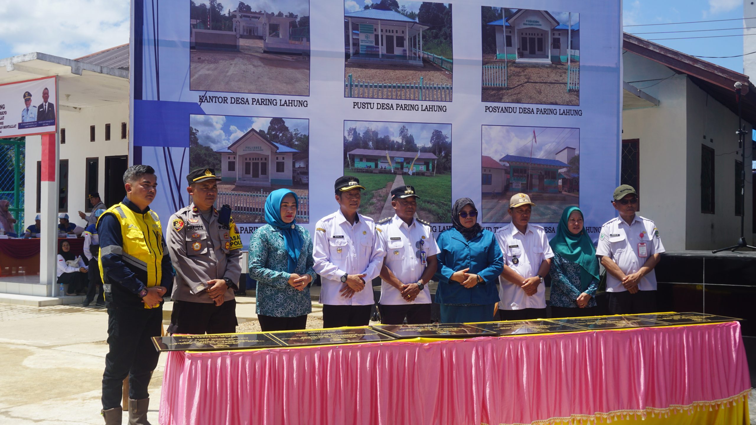 Peresmian Infrastruktur Desa dan Fasilitas Umum, PT TTA Mengukir Jejak Melalui Program CSR Pilar Infrastruktur