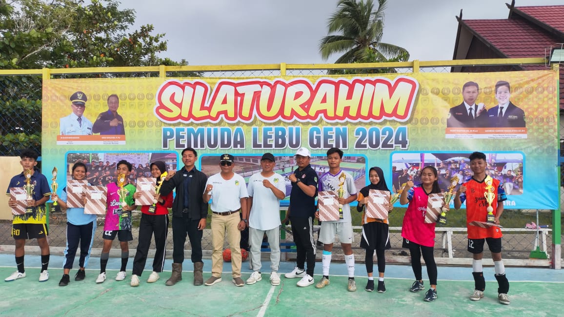 Kolaborasi PT TTA dan Karang Taruna Kecamatan Montalat, Sukseskan Lomba Olahraga Antarsiswa