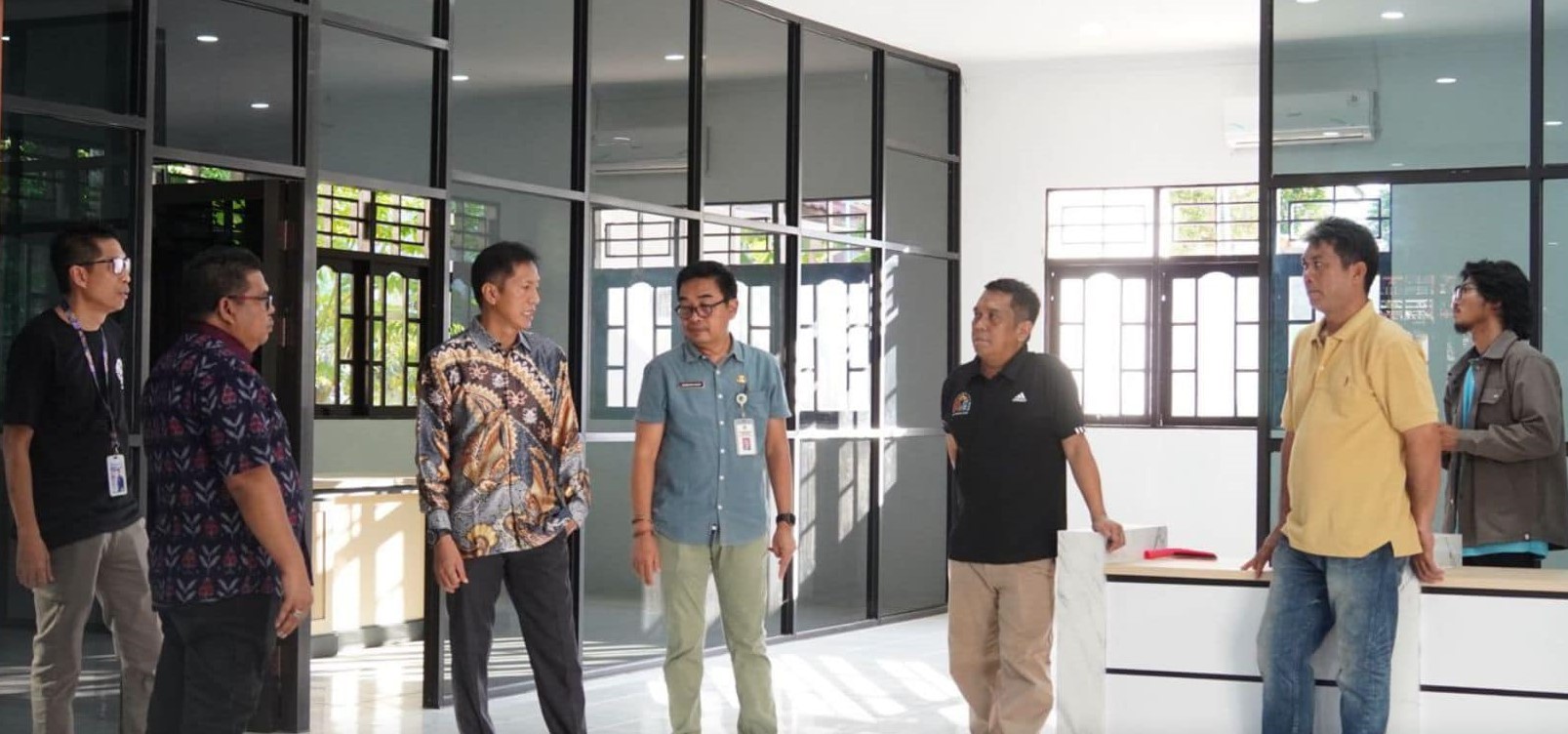 Pj Bupati Tinjau Gedung Unit Kerja Kantor Keimigrasian Barito Utara