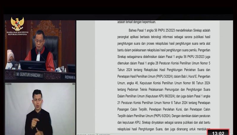 MK Tolak Seluruh Permohonan Ganjar-Mahfud MD