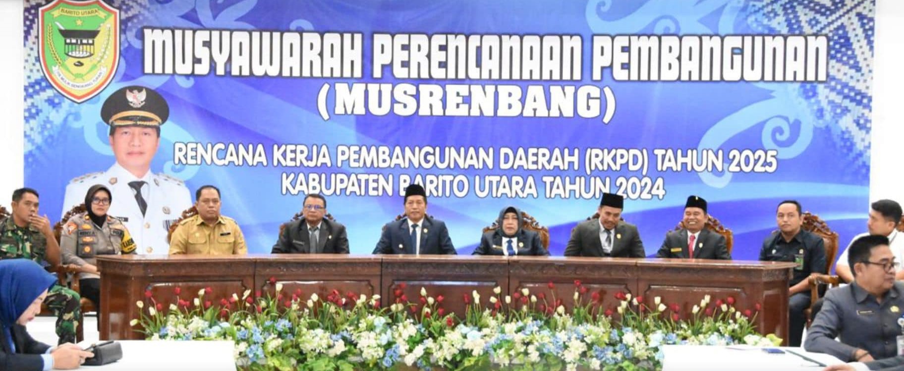 Pj Bupati Muhlis Buka Musrenbang RKPD Kabupaten Barito Utara tahun 2025