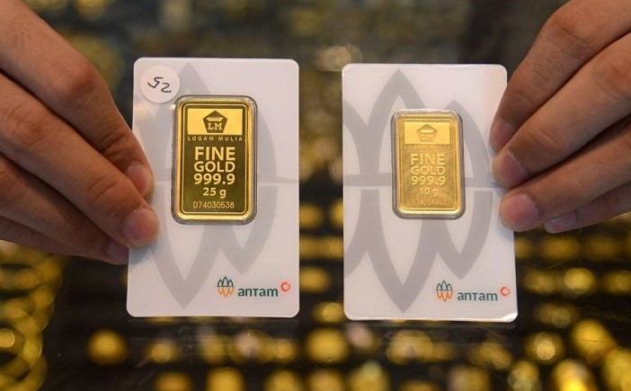 Harga Emas Antam Kembali Naik jadi Rp1,345 Juta Per Gram
