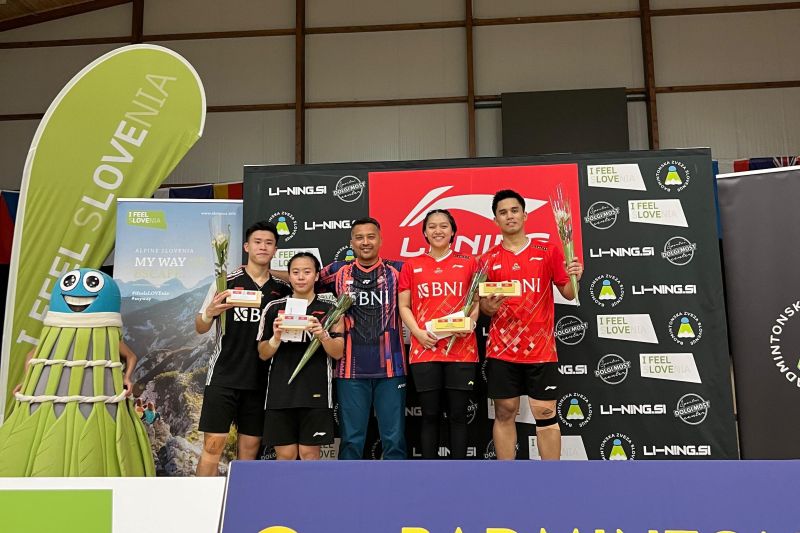 Tiga Wakil Indonesia Juara Slovenia International Series 2024