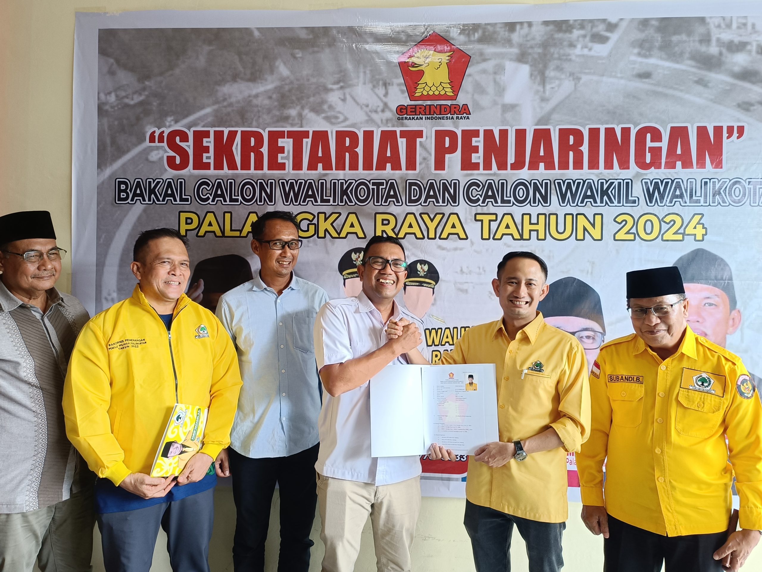 Daftar Bacalon Wali Kota Palangka Raya, Fairid Harap Koalisi dengan Gerindra Diteruskan